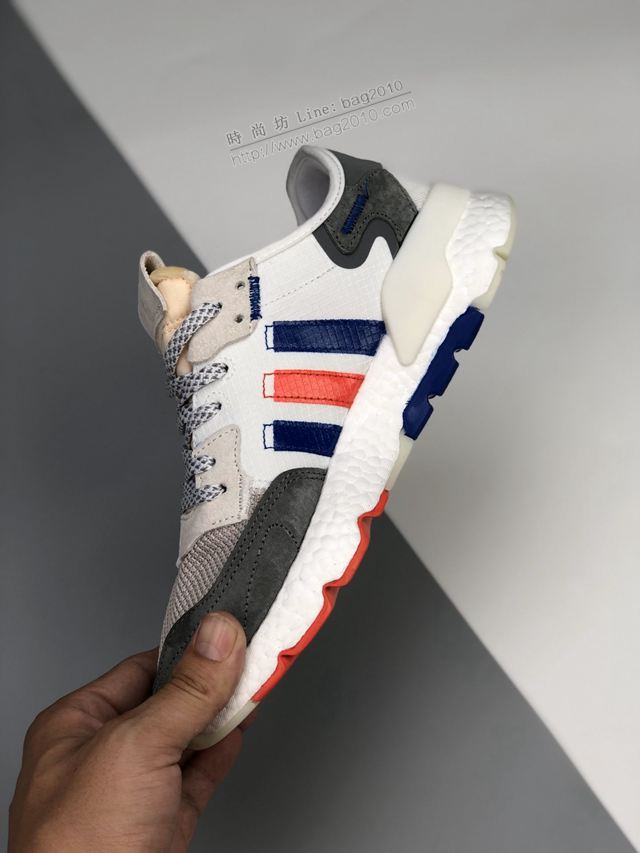 Adidas鞋 QIP-XHB-091807 阿迪達斯2019 Boost聯名夜行者 復古跑鞋 男女同款  hdx13320